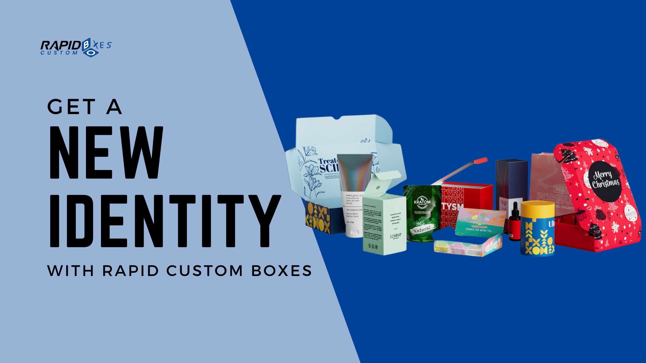 Get a New Identity with Rapid Custom Boxes