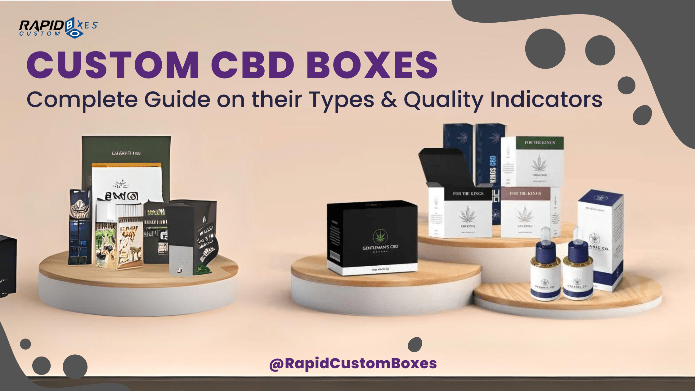 Custom CBD Boxes Complete Guide on their Types & Quality Indicators